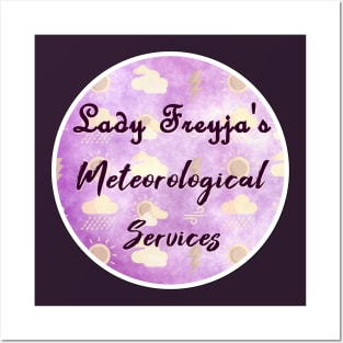 Freyja's Meterological Services Posters and Art